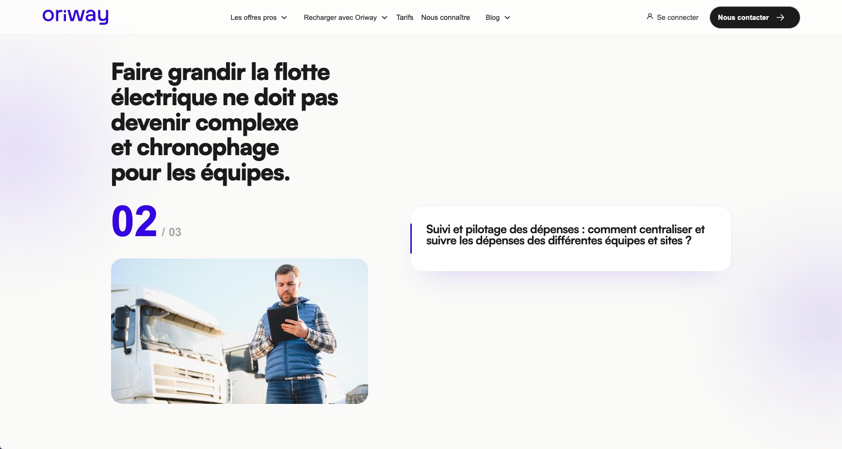 Rendu final de la page « Offre PME » en ligne
